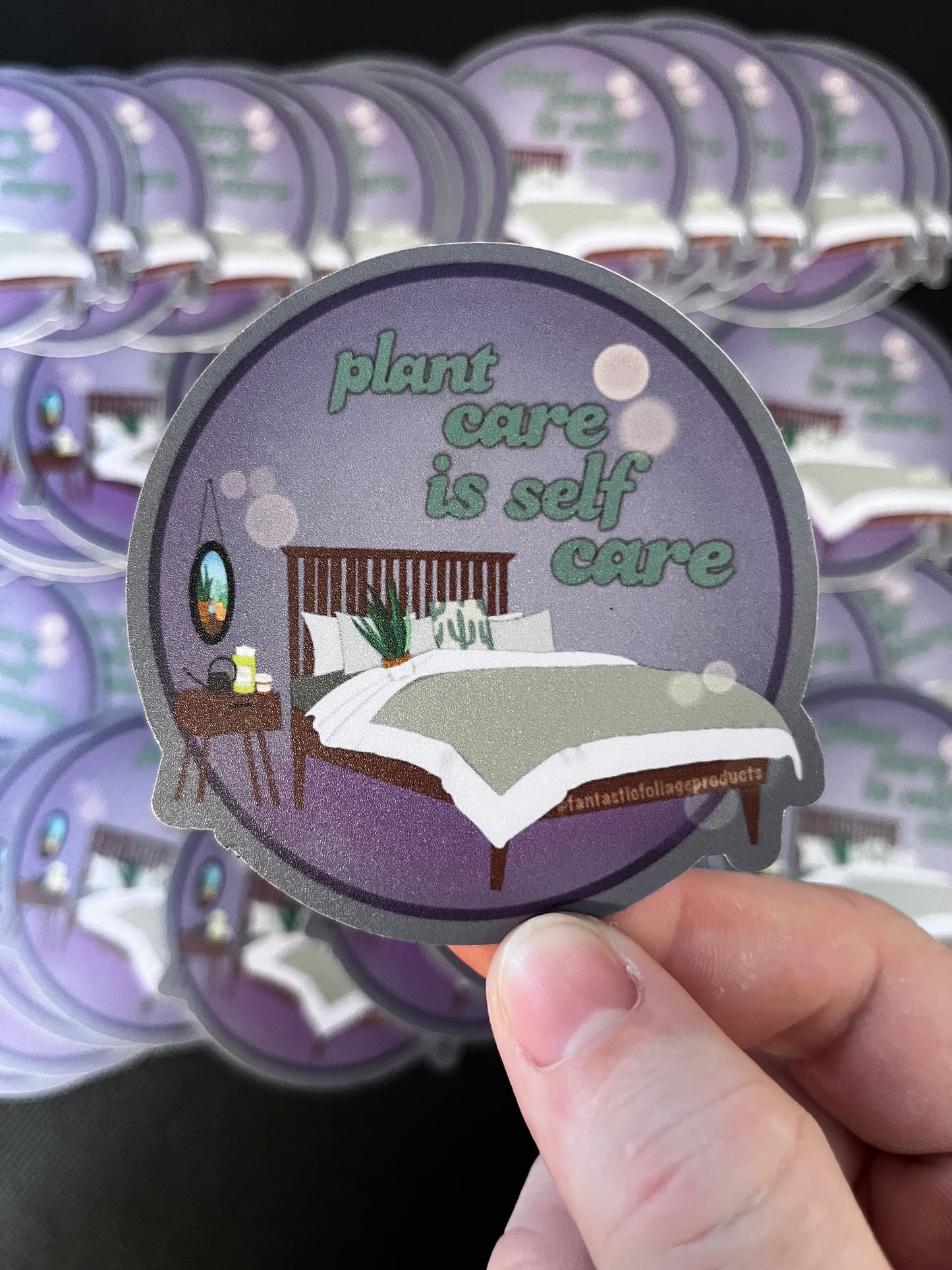 Plant Care is Self Care Sticker